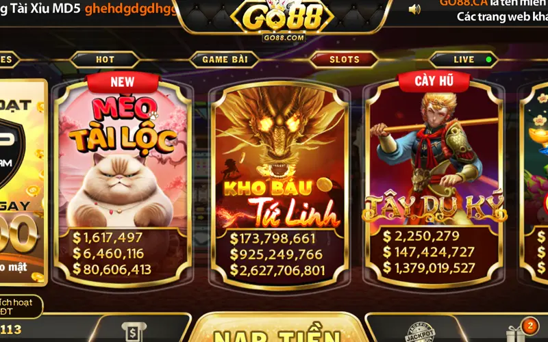 Những ưu điểm của Go88