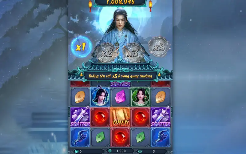 Hướng dẫn chơi Tru Tiên Slots cơ bản